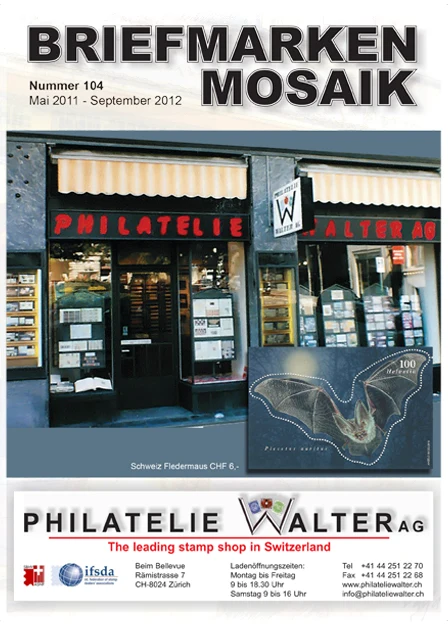 Titelseite Briefmarken-Mosaik Nummer 104