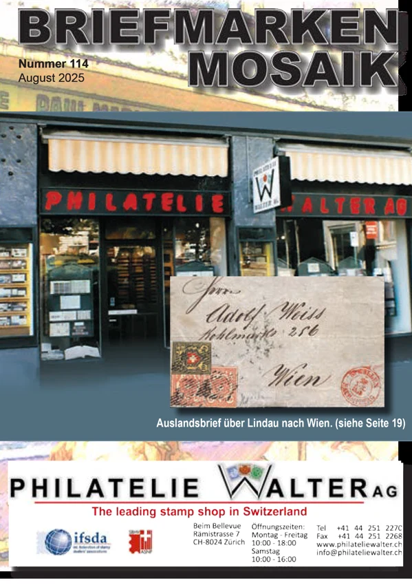 Titelseite Briefmarken-Mosaik Nummer 114